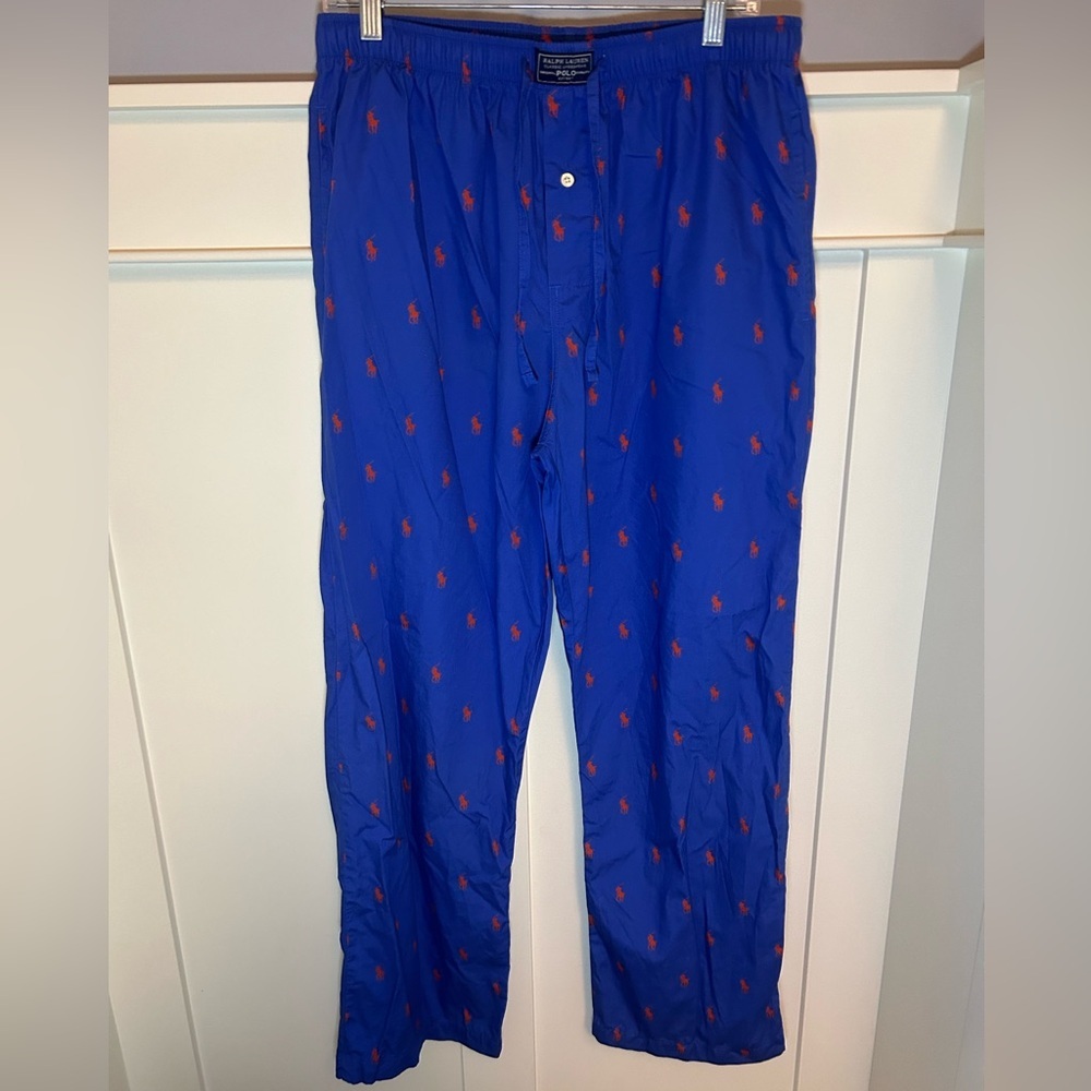 Polo Ralph Lauren all-over pony pajama pants - Picture 1 of 6